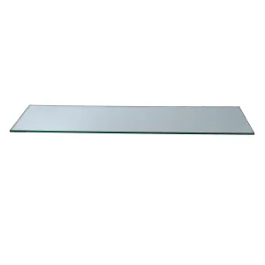 6" x 24" Rectangle Tempered Glass
