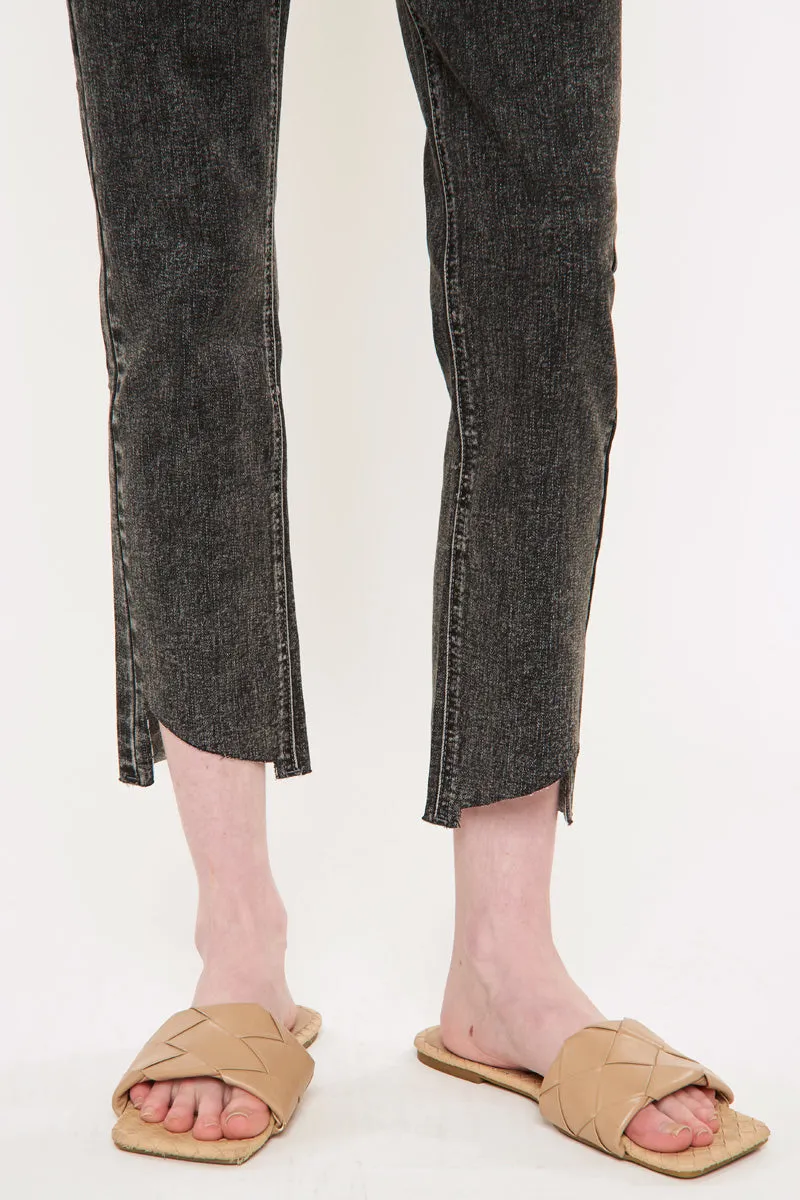 Alex Mid Rise Straight Jeans