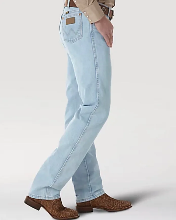 BEST-SELLER! WRANGLER COWBOY CUT ORIGINAL FIT JEANS IN BLEACH