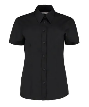 Black - Women's workforce blouse short-sleeved (classic fit)