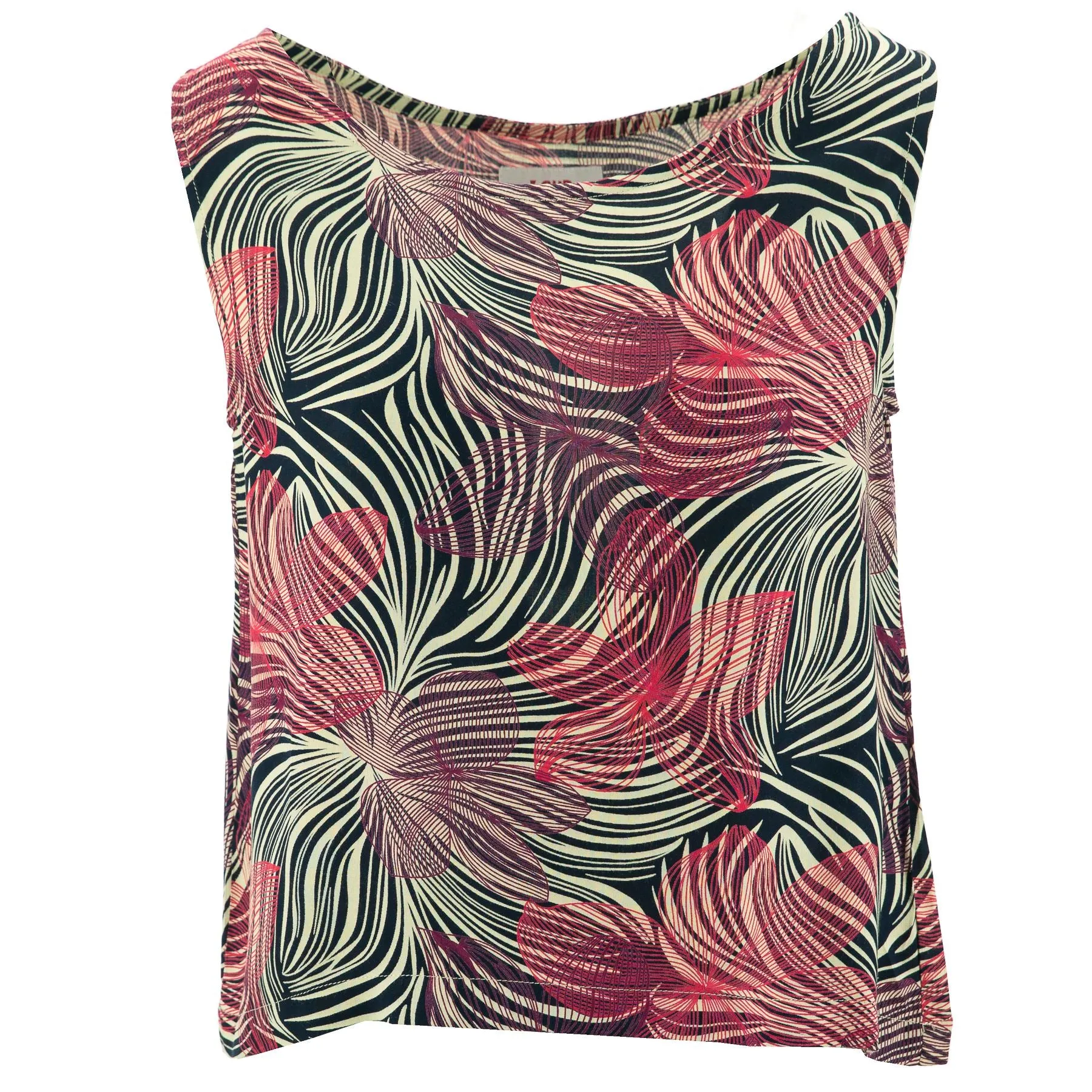 Box Top - Efflorescent Zebra Red