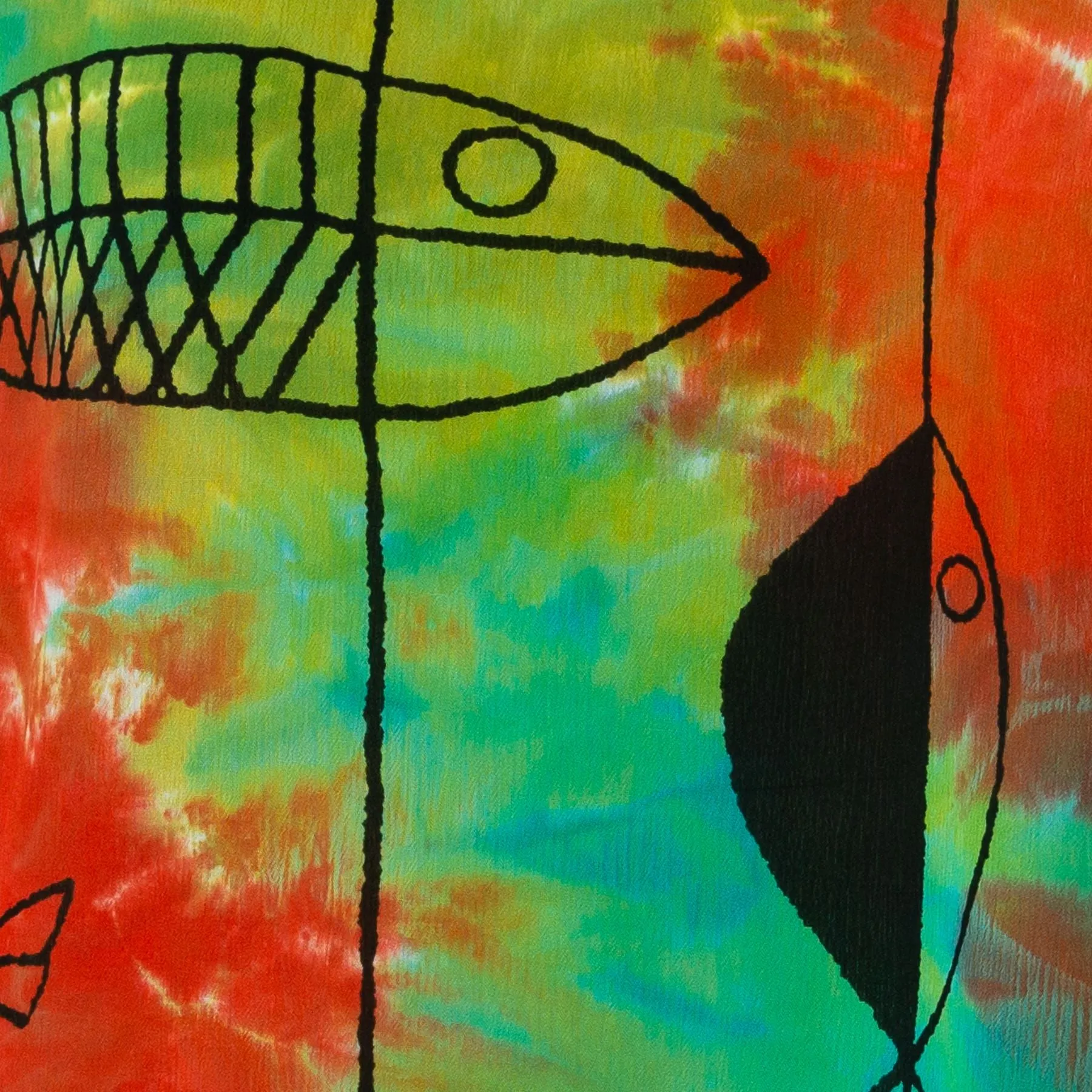 Box Top - Red Wash Fish