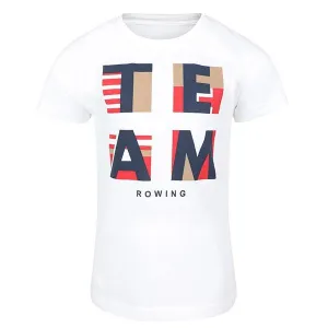 BOYS SHORT SLEEVES T-SHIRT - WHITE