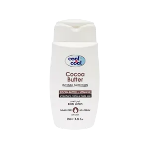 Cool & Cool Cocoa Butter   Vitamin E Body Lotion 250ml