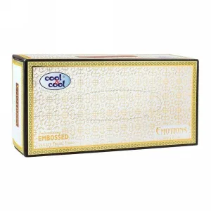 COOL & COOL EMBOSSED EMOTIONS TISSUE 100X2PLY