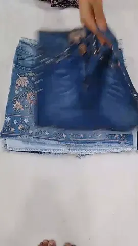CR2727 Y2K Middi denim Skirts - 15 Pcs