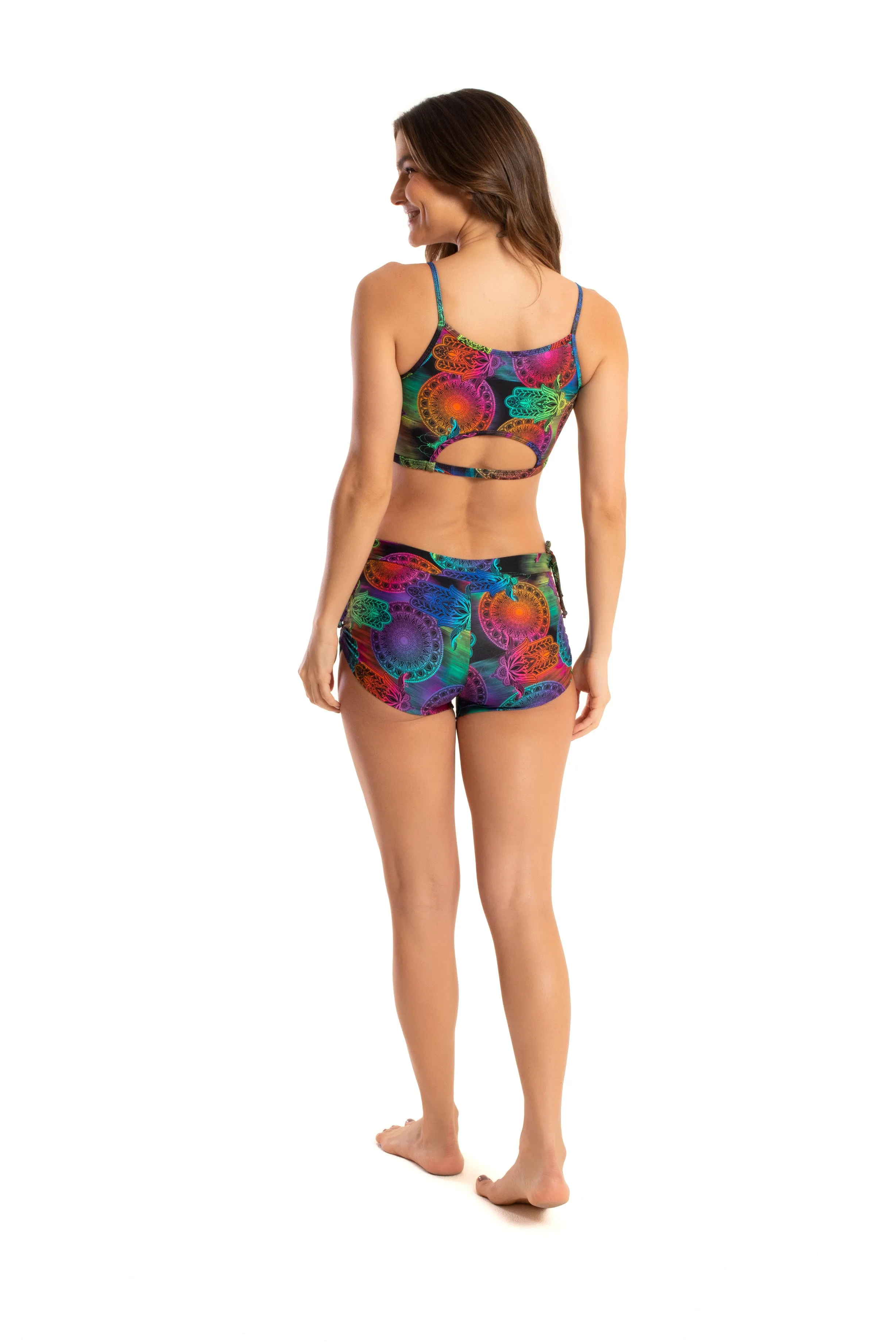 Crescent Top, Mandala Lovers, Cool Form Light
