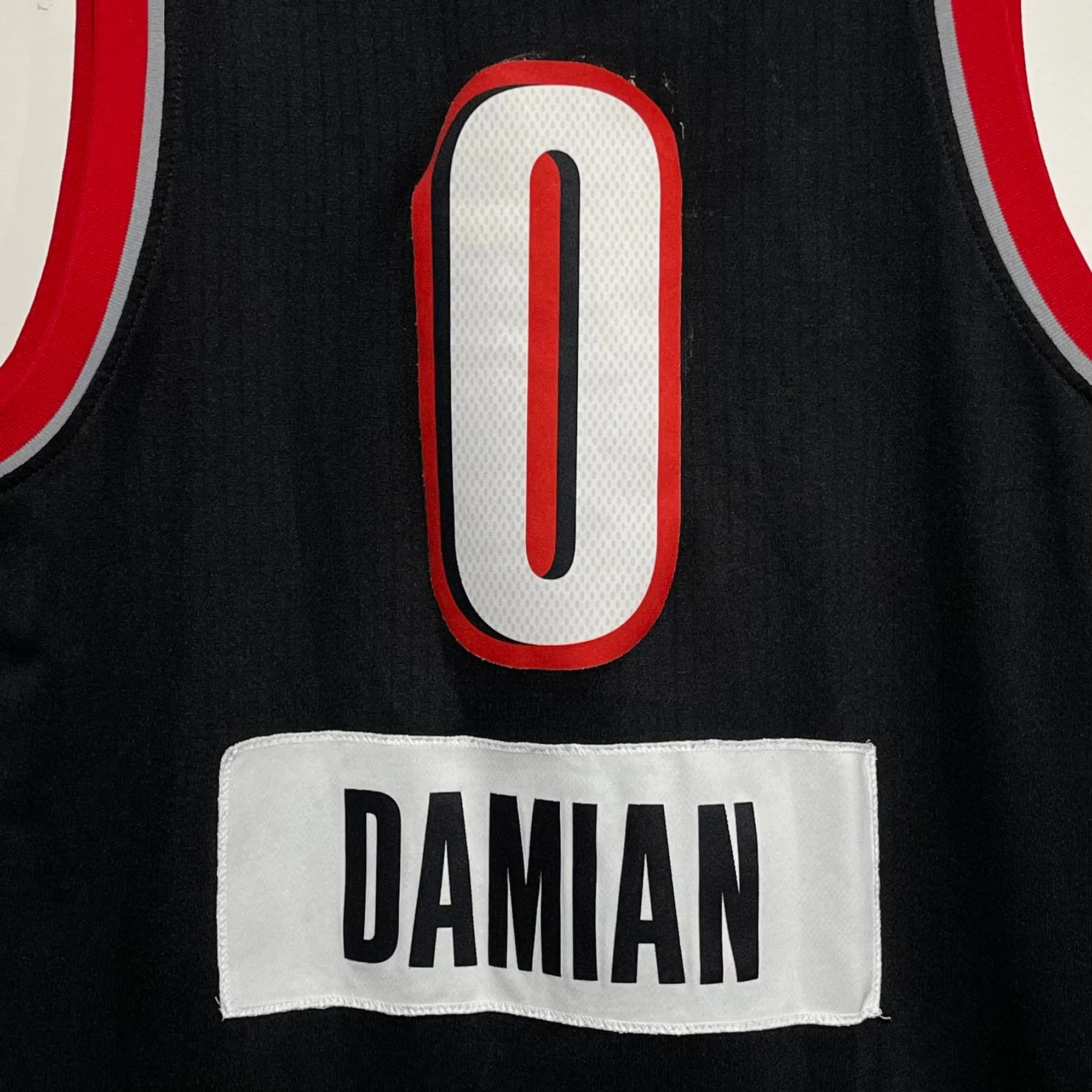 Damian Lillard Portland Trail Blazers 2014 Christmas Day Jersey M