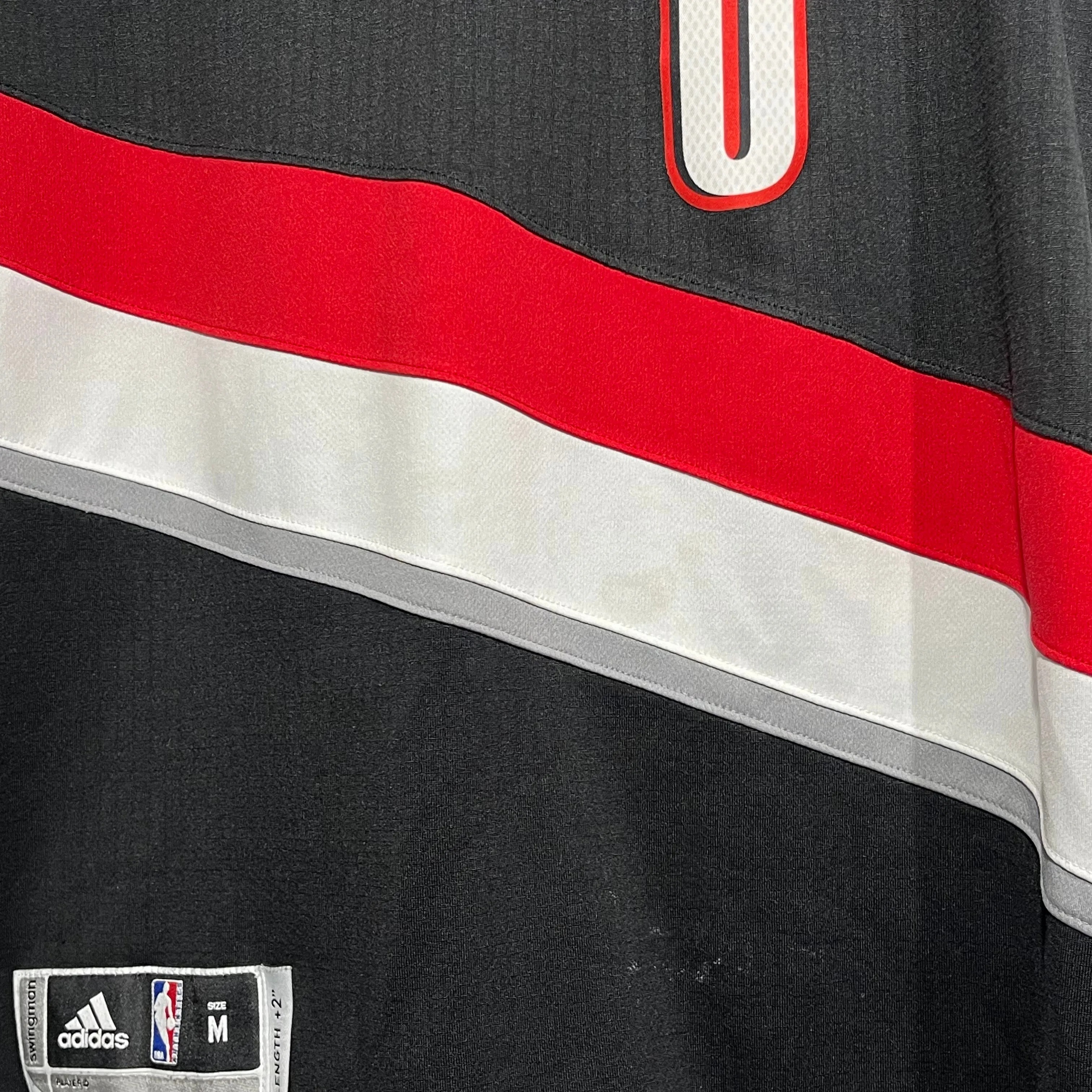 Damian Lillard Portland Trail Blazers 2014 Christmas Day Jersey M