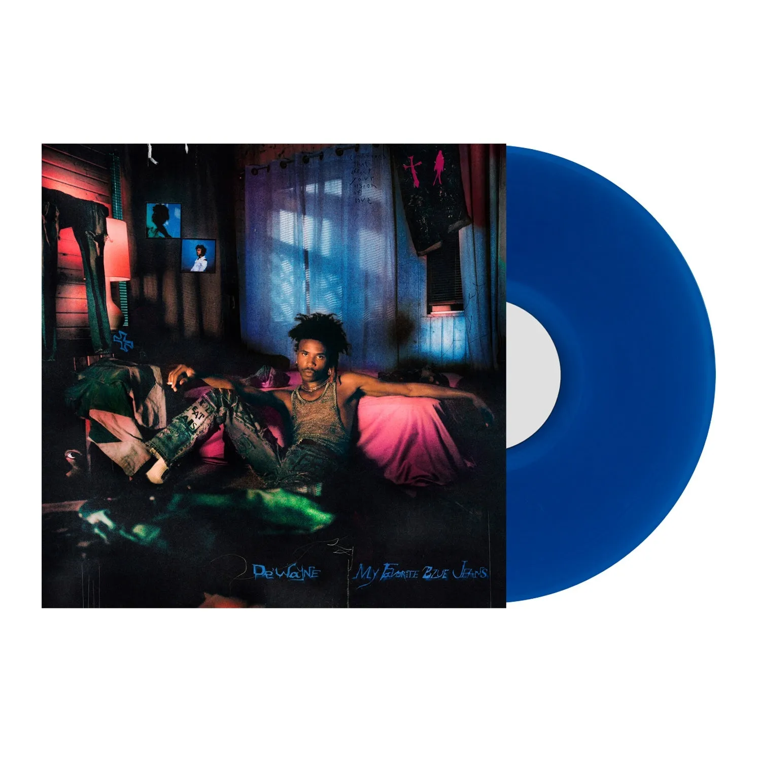 DE'WAYNE 'My Favorite Blue Jeans' Transparent Blue Vinyl