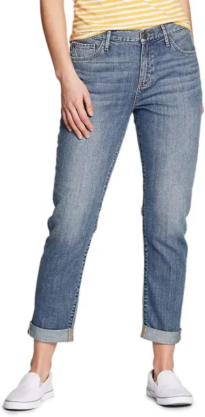 Eddie Bauer Women's Boyfriend Mid-Rise Jeans - Slim Fit