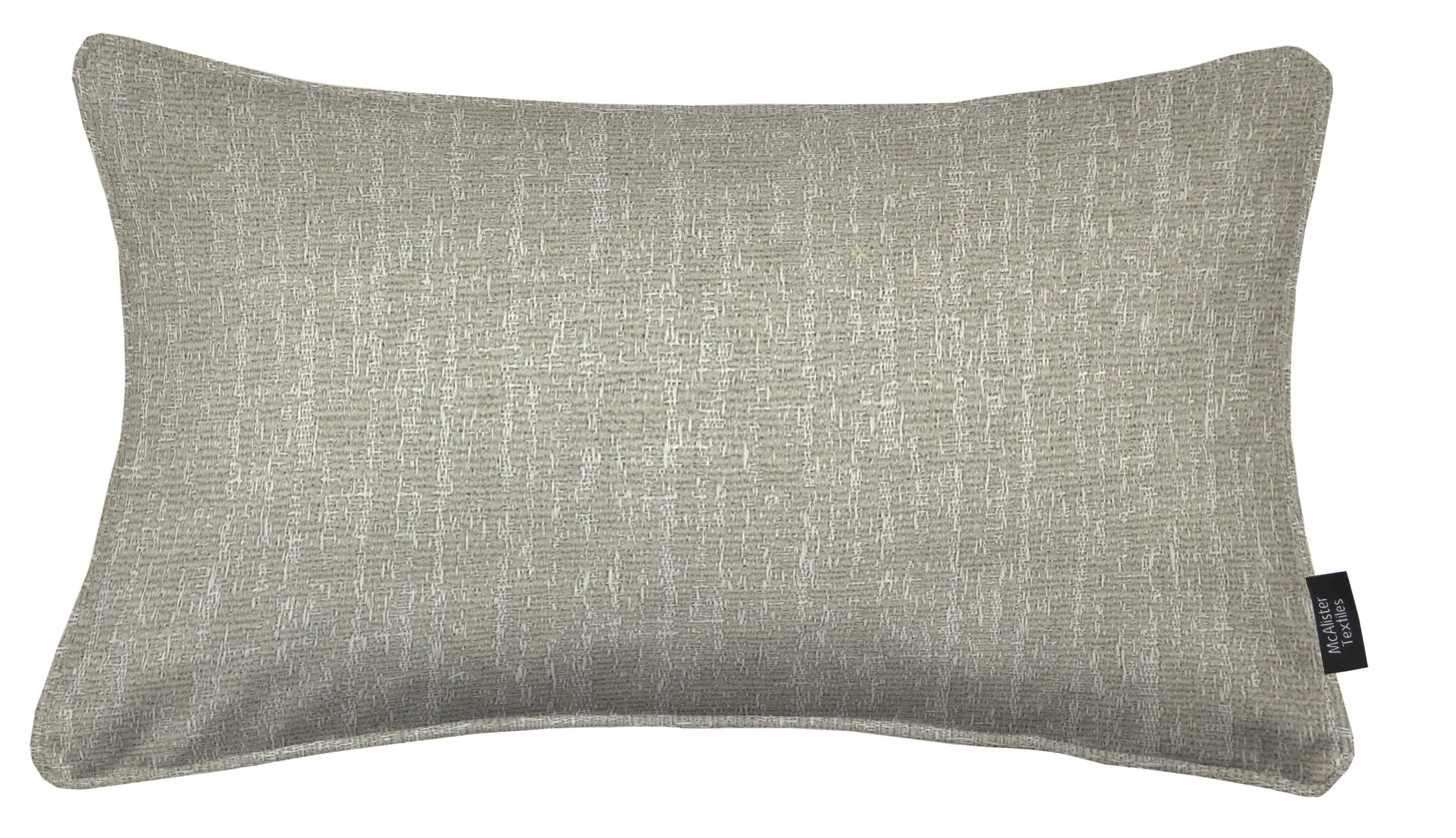 Eternity Dove Grey Chenille Pillow