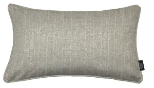 Eternity Dove Grey Chenille Pillow