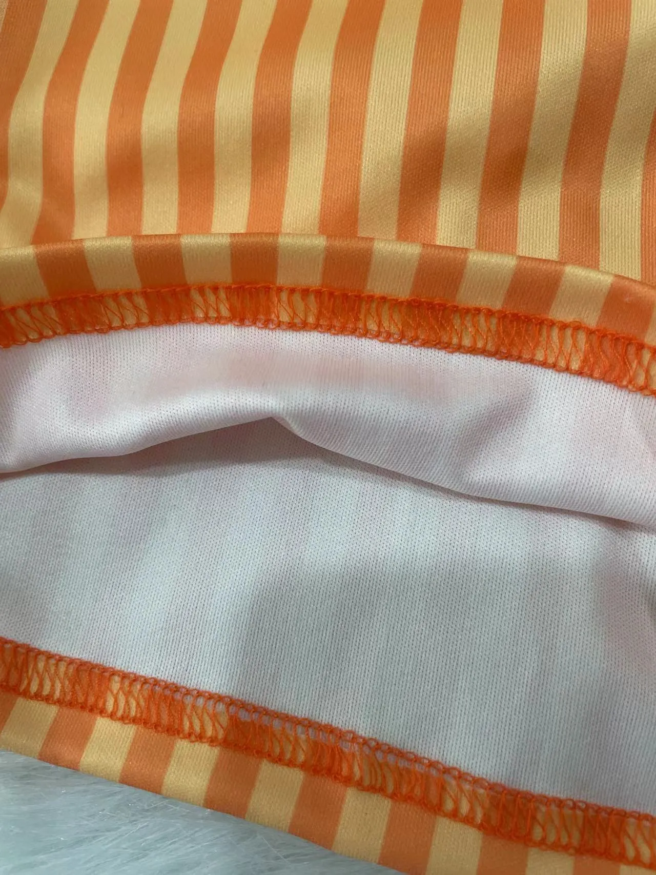 Fashion striped shorts set AY2825