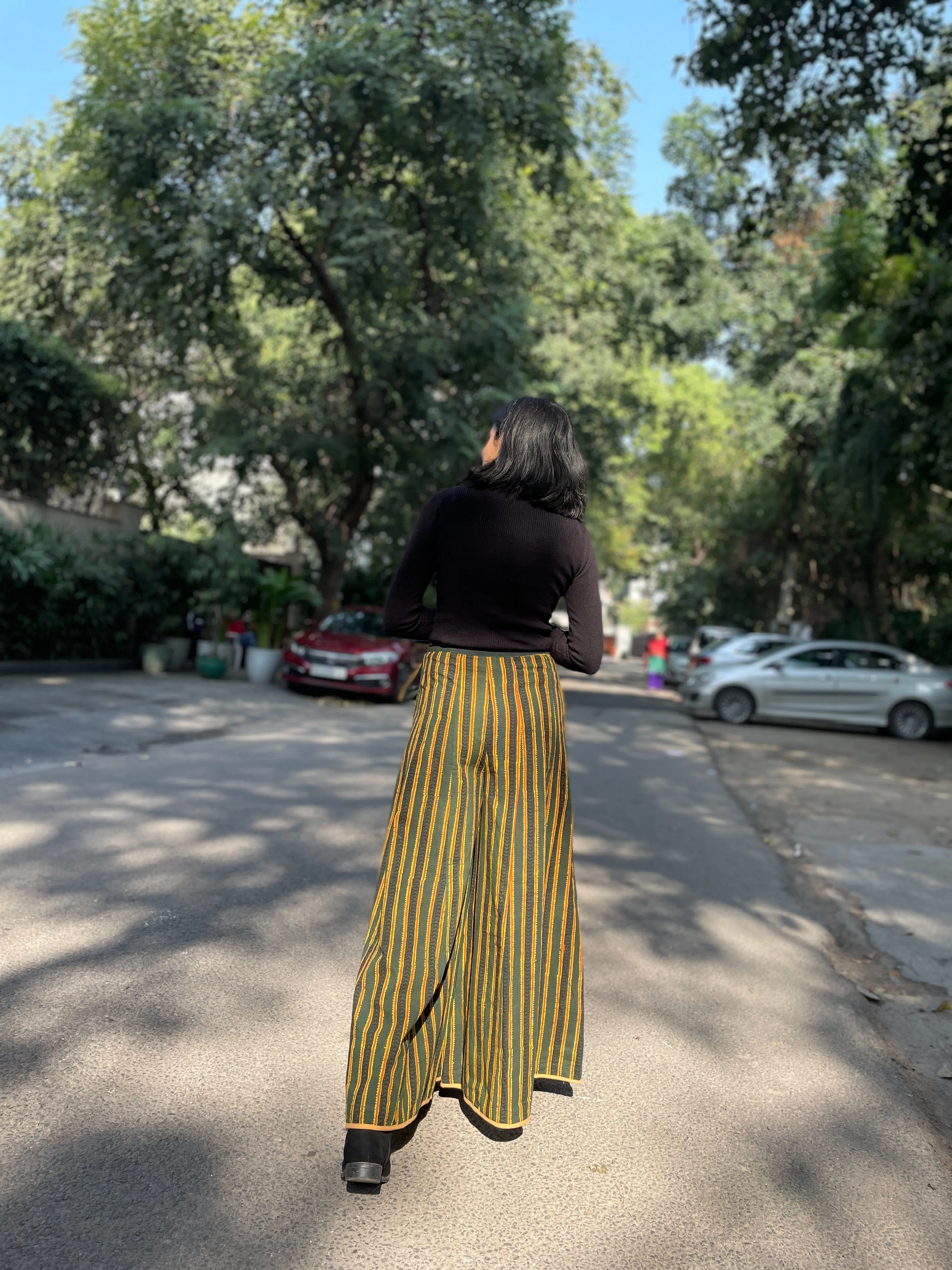 Frida Full Length Printed Palazzo Pants (Colours available)