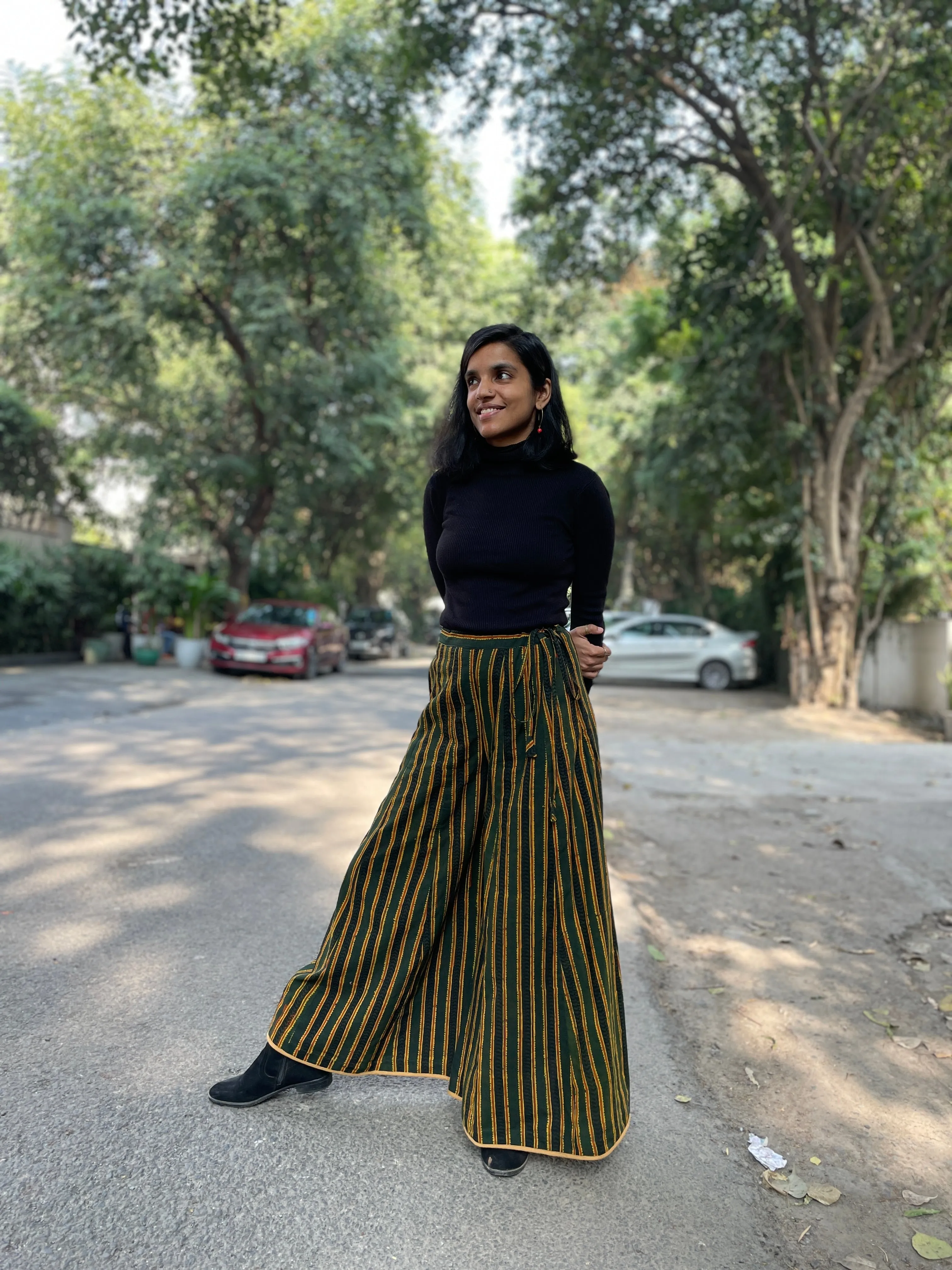 Frida Full Length Printed Palazzo Pants (Colours available)