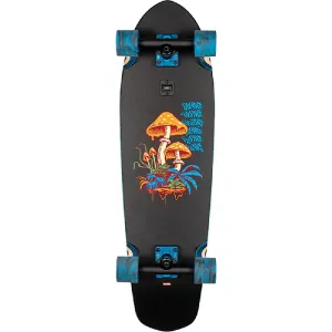 Globe Big Blazer Nature Walk Black/Blue 32" Cruiser Longboard