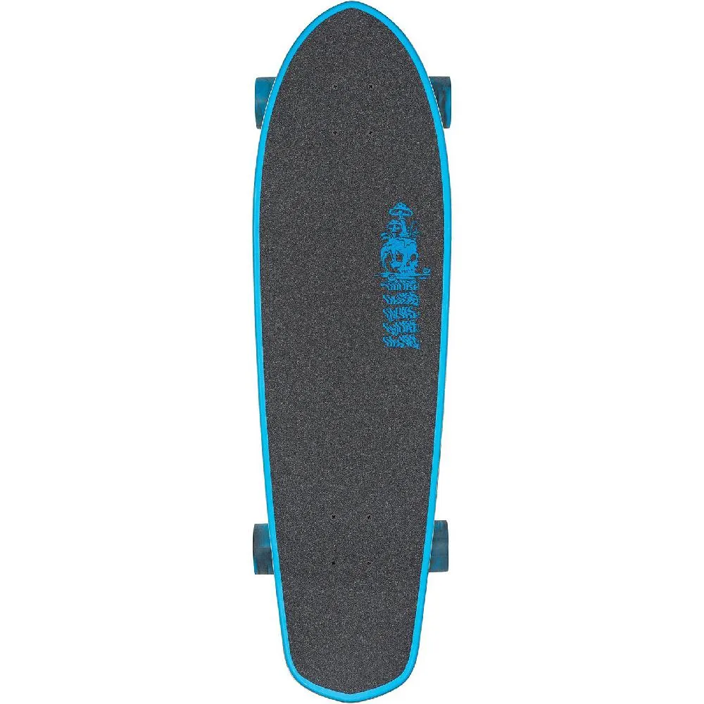 Globe Big Blazer Nature Walk Black/Blue 32" Cruiser Longboard