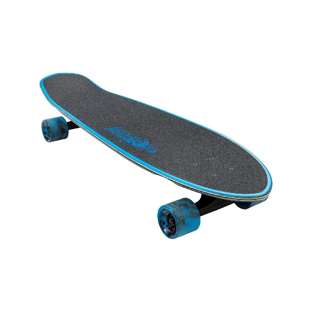Globe Big Blazer Nature Walk Black/Blue 32" Cruiser Longboard