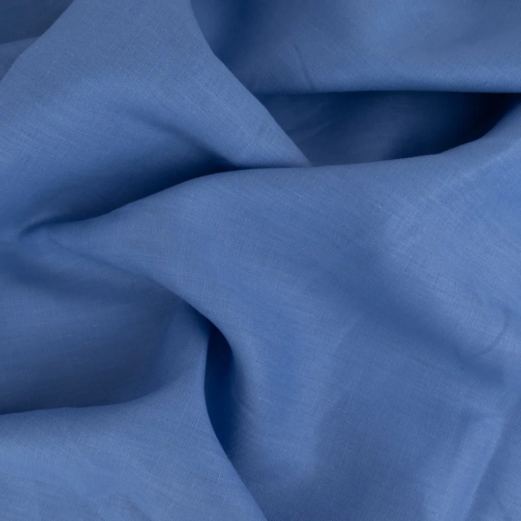 Heavy Linen - Cornflower Blue