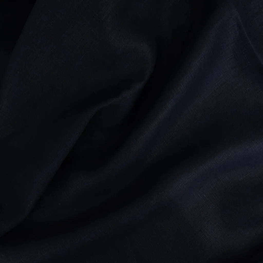 Heavy Linen - Ink Blue