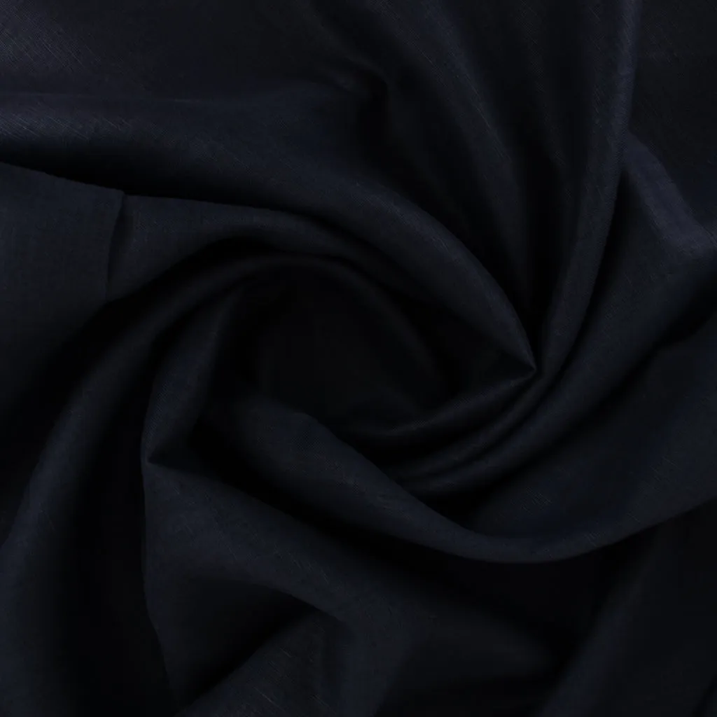 Heavy Linen - Ink Blue