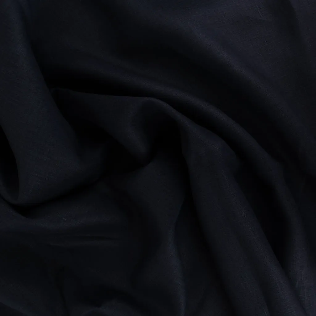 Heavy Linen - Ink Blue