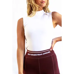 HLH Equestrian Apparel X It's Peach Sleeveless Show Shirt