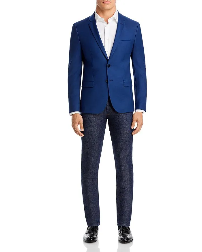 Jacket Arti Stretch Wool Extra Slim Fit HUGO