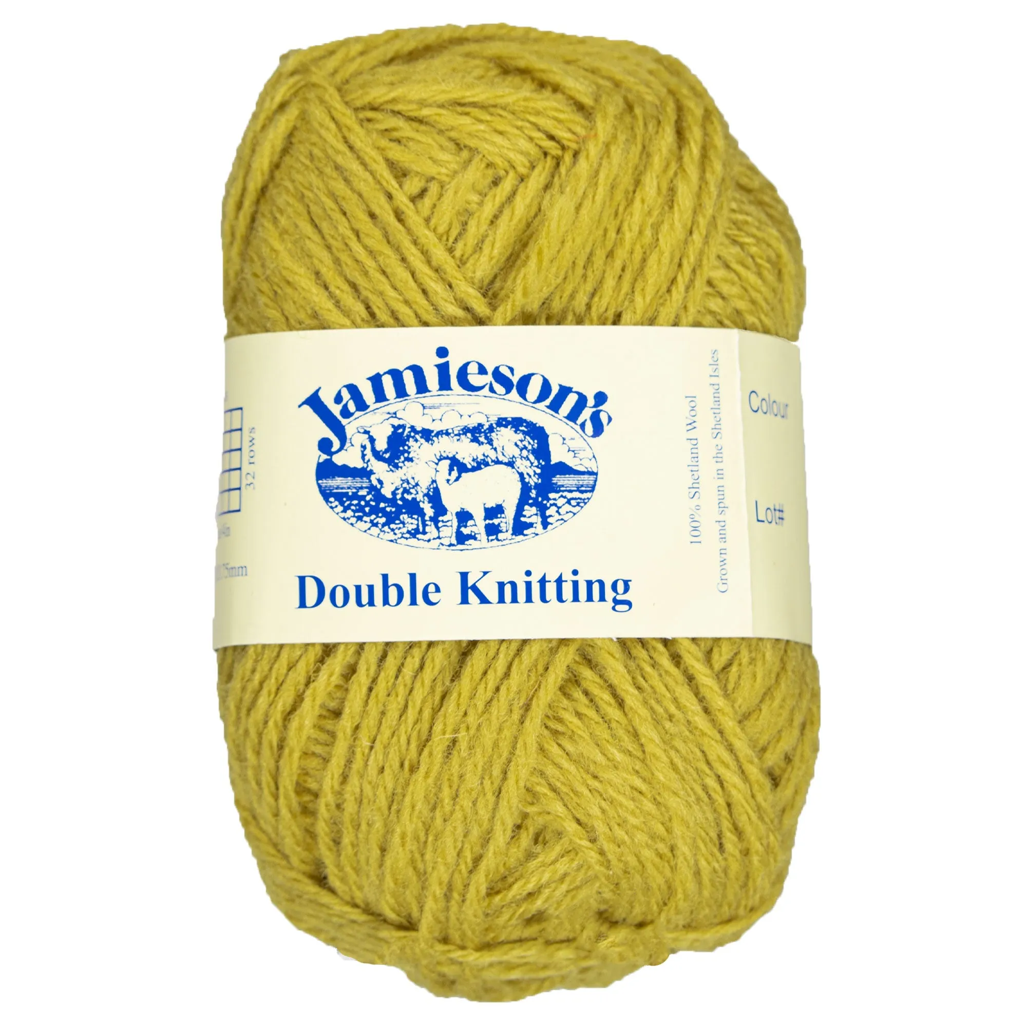 Jamieson's of Shetland Double Knitting Yarn - 289 Gold