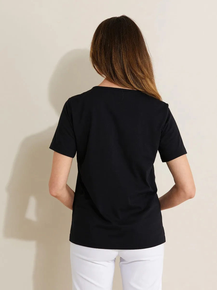 Kinnersly V Neck Top