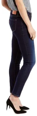 Levi's Curvy Skinny Styled Jeans For Women- Indigo Ridge