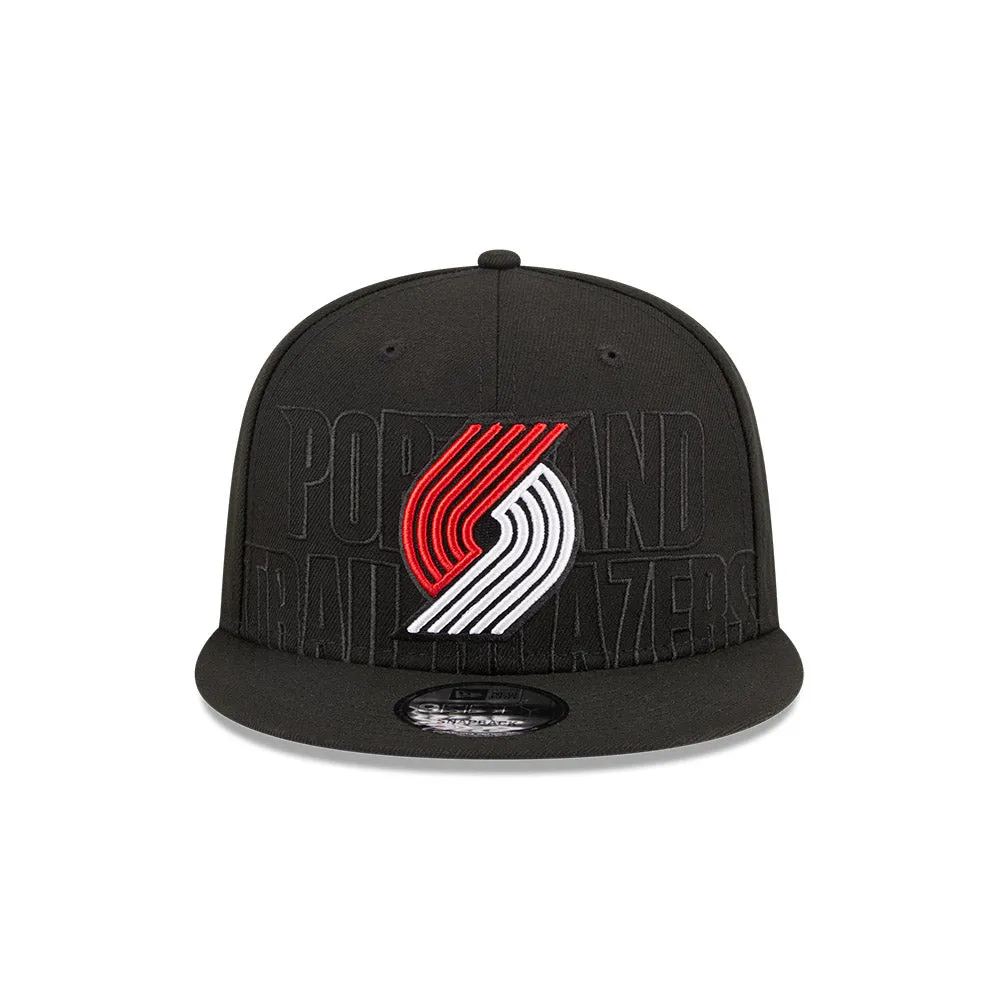 New Era 9Fifty NBA 2023 Draft Portland Trail Blazers Black