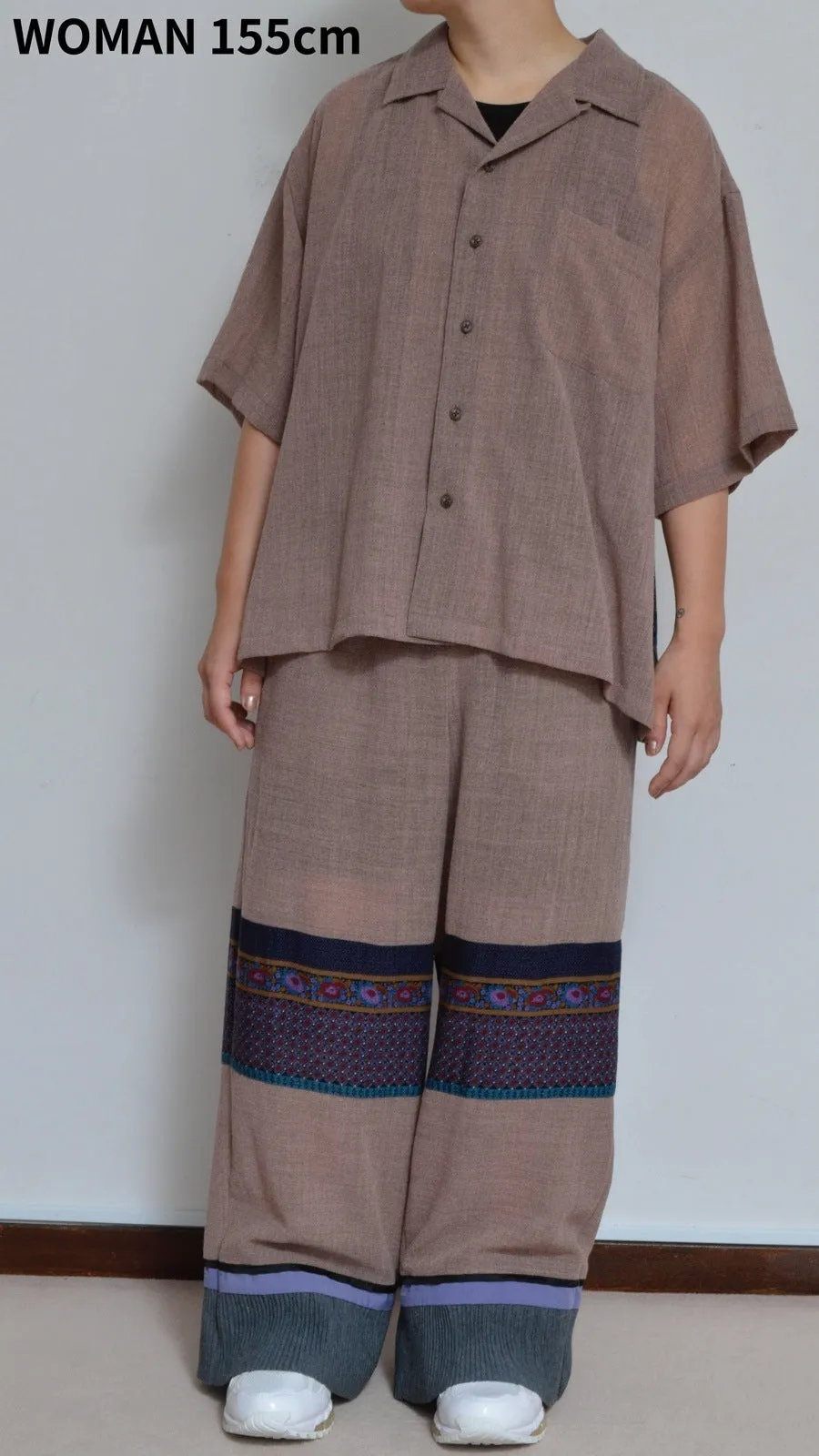 OPEN COLLAR SH_DULL PINK
