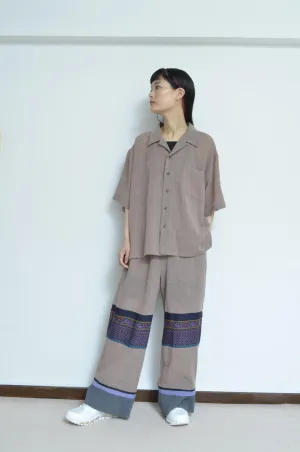 OPEN COLLAR SH_DULL PINK