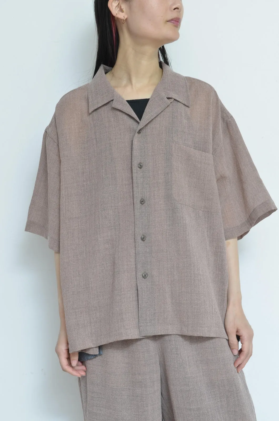 OPEN COLLAR SH_DULL PINK