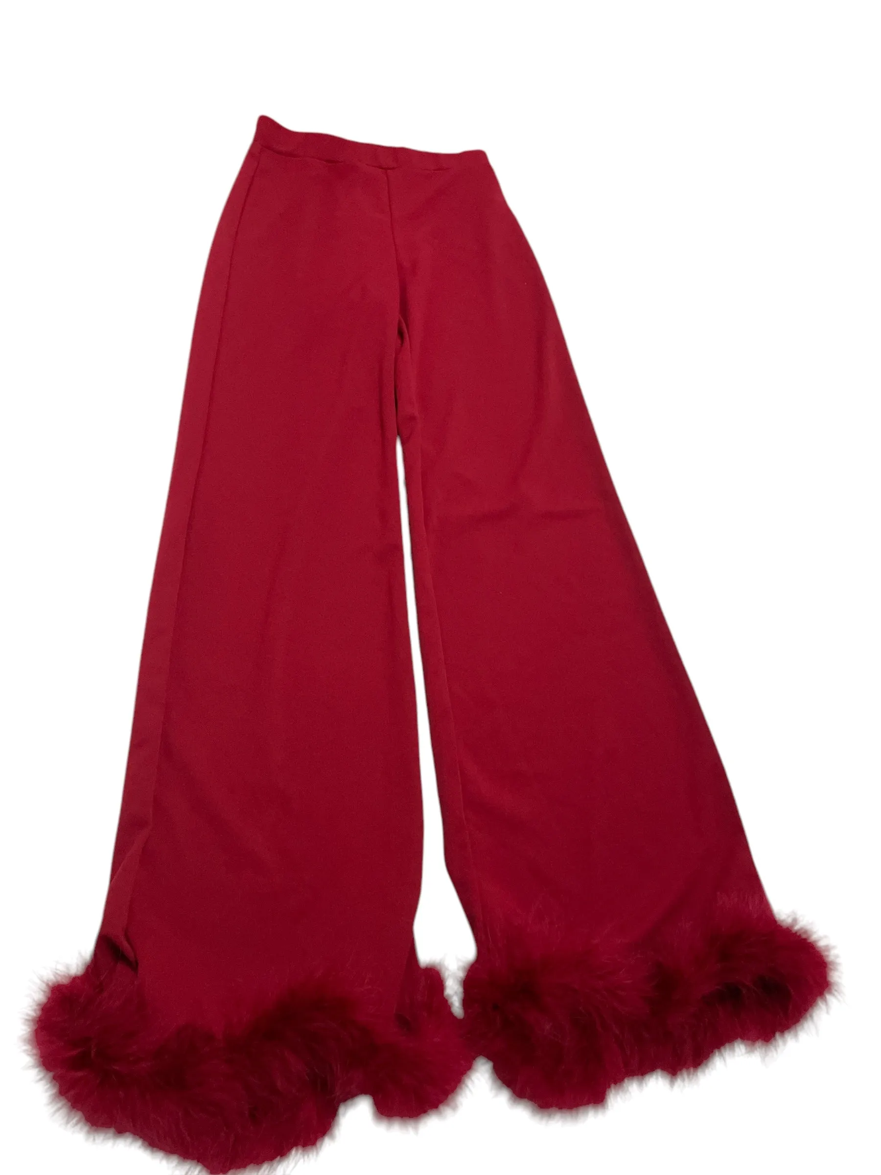 Pants Set 2pc By Fashion Nova In Red, Size: M