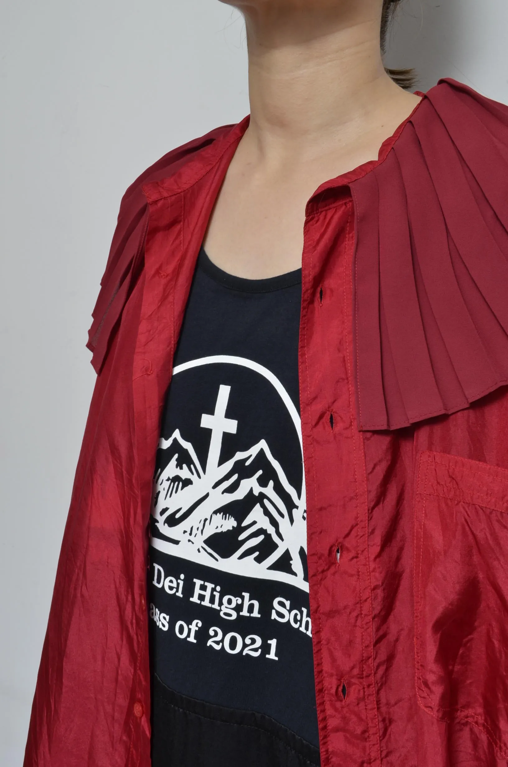PLEATED COLLAR SH_D