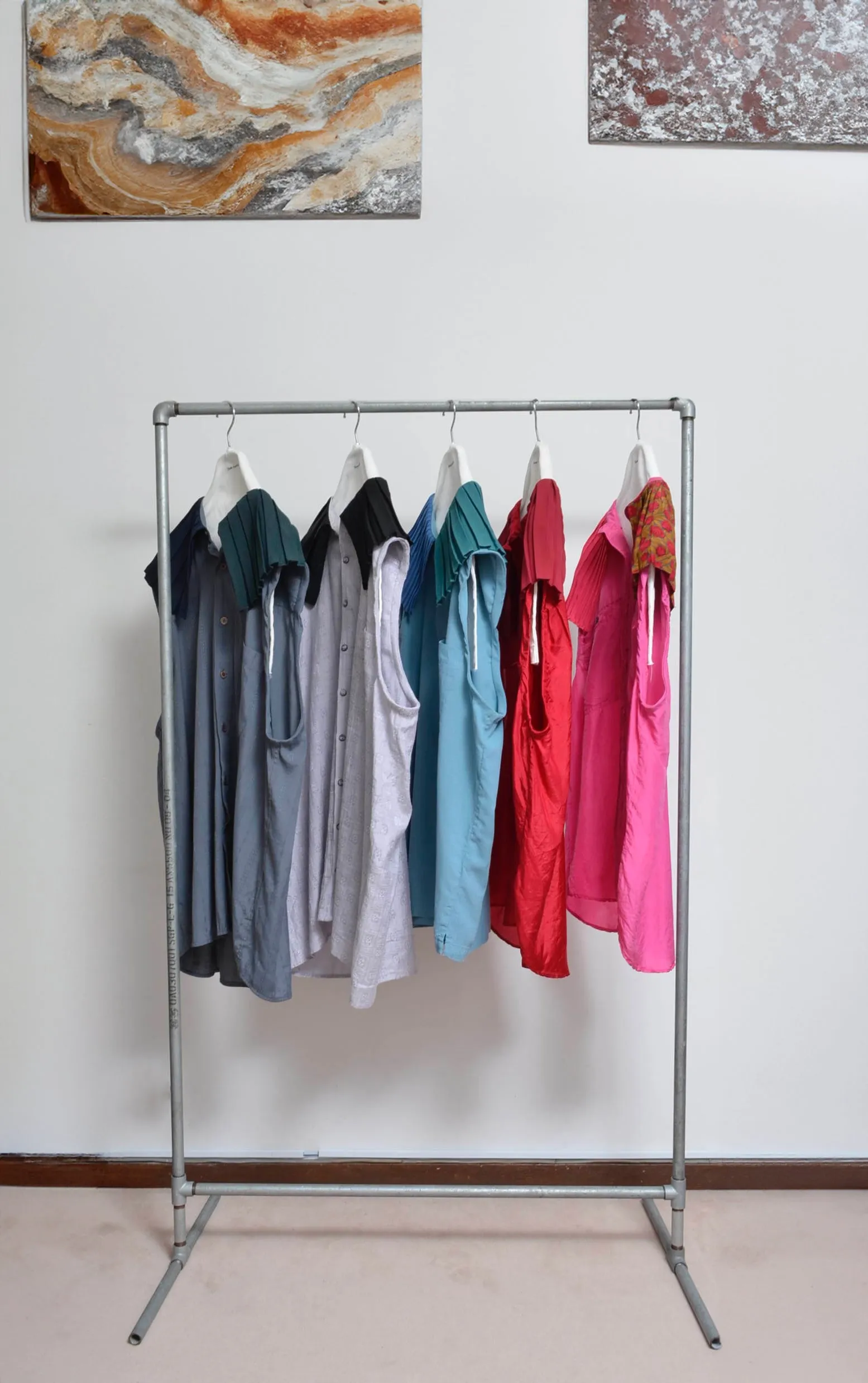 PLEATED COLLAR SH_D