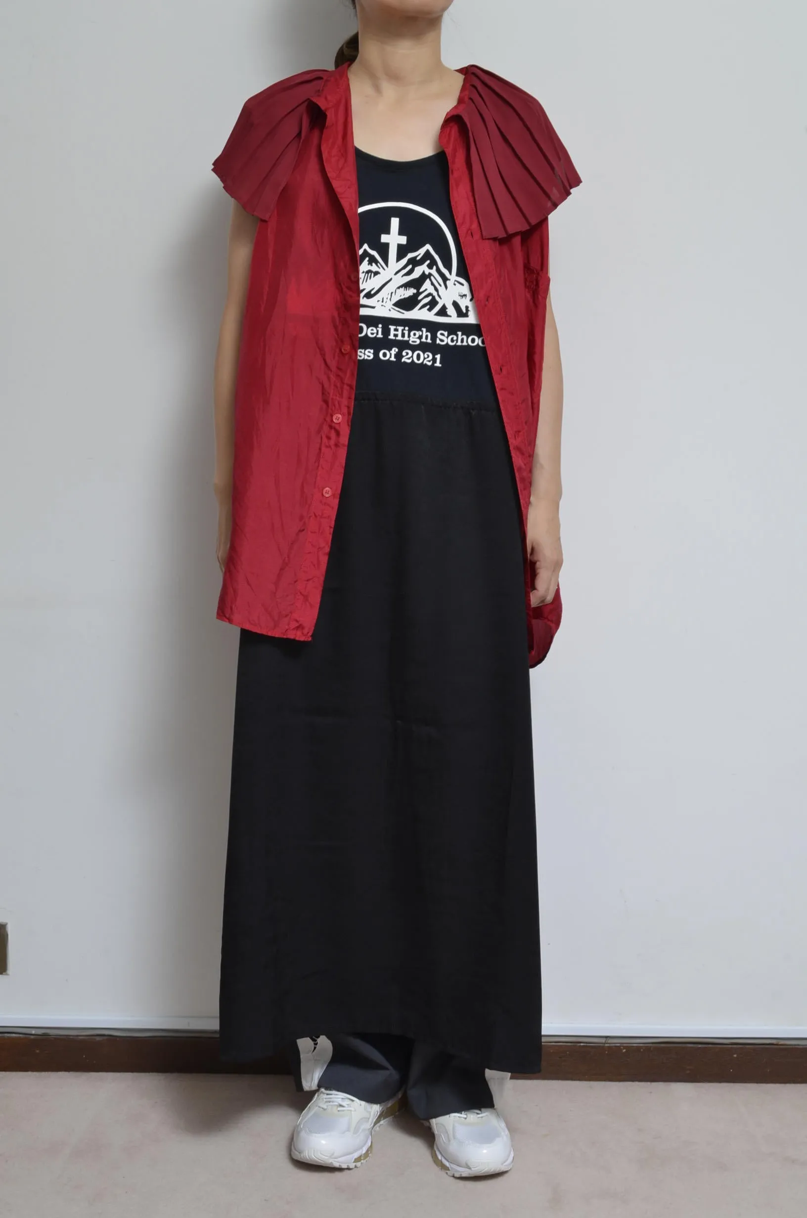 PLEATED COLLAR SH_D