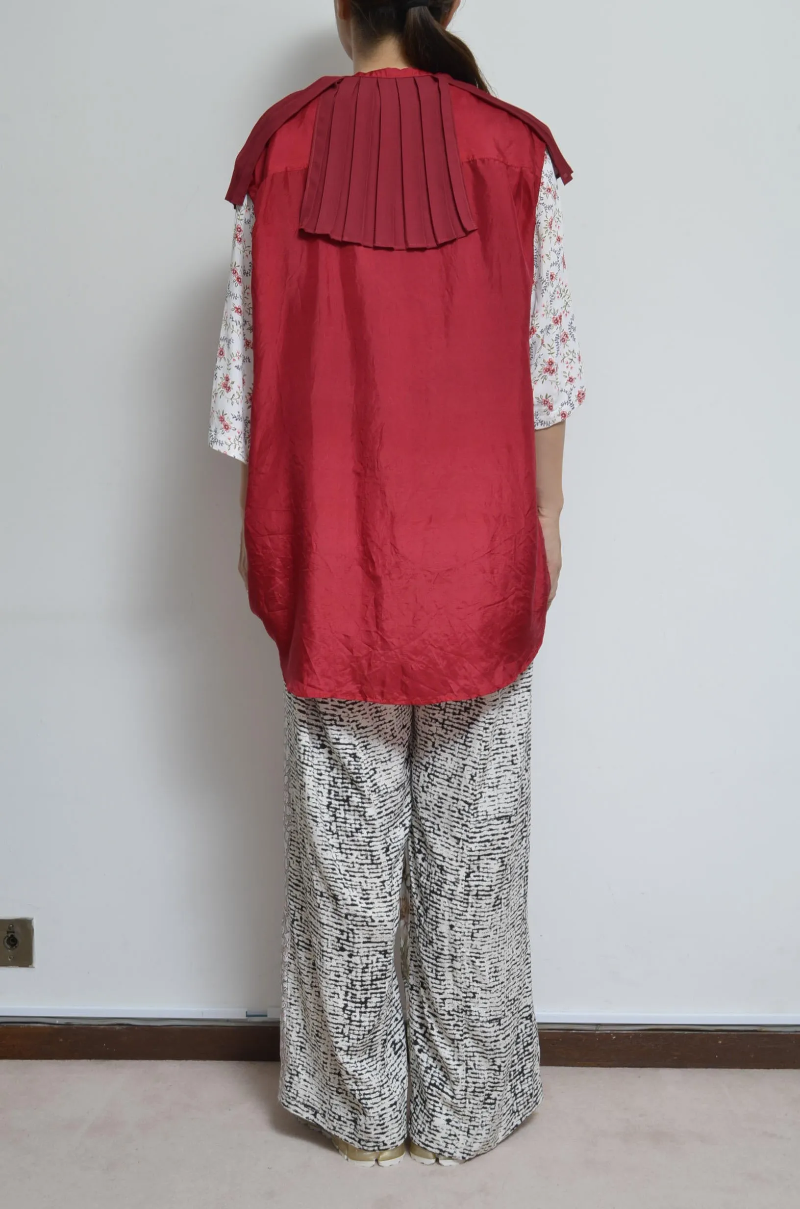 PLEATED COLLAR SH_D
