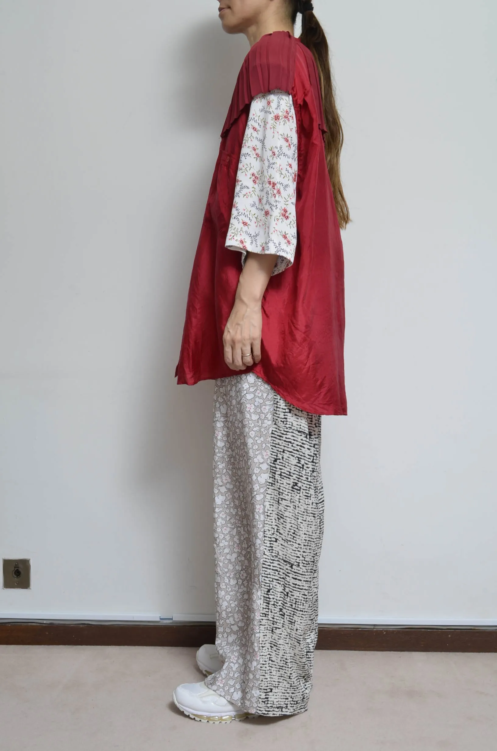 PLEATED COLLAR SH_D