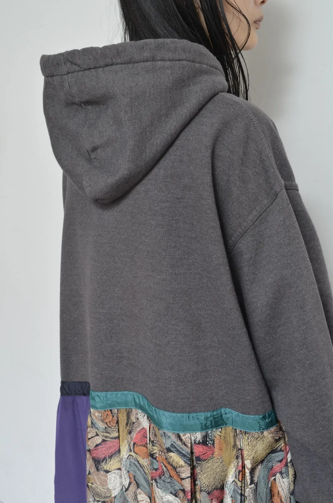 PLEATED SWEAT SH OP _ B