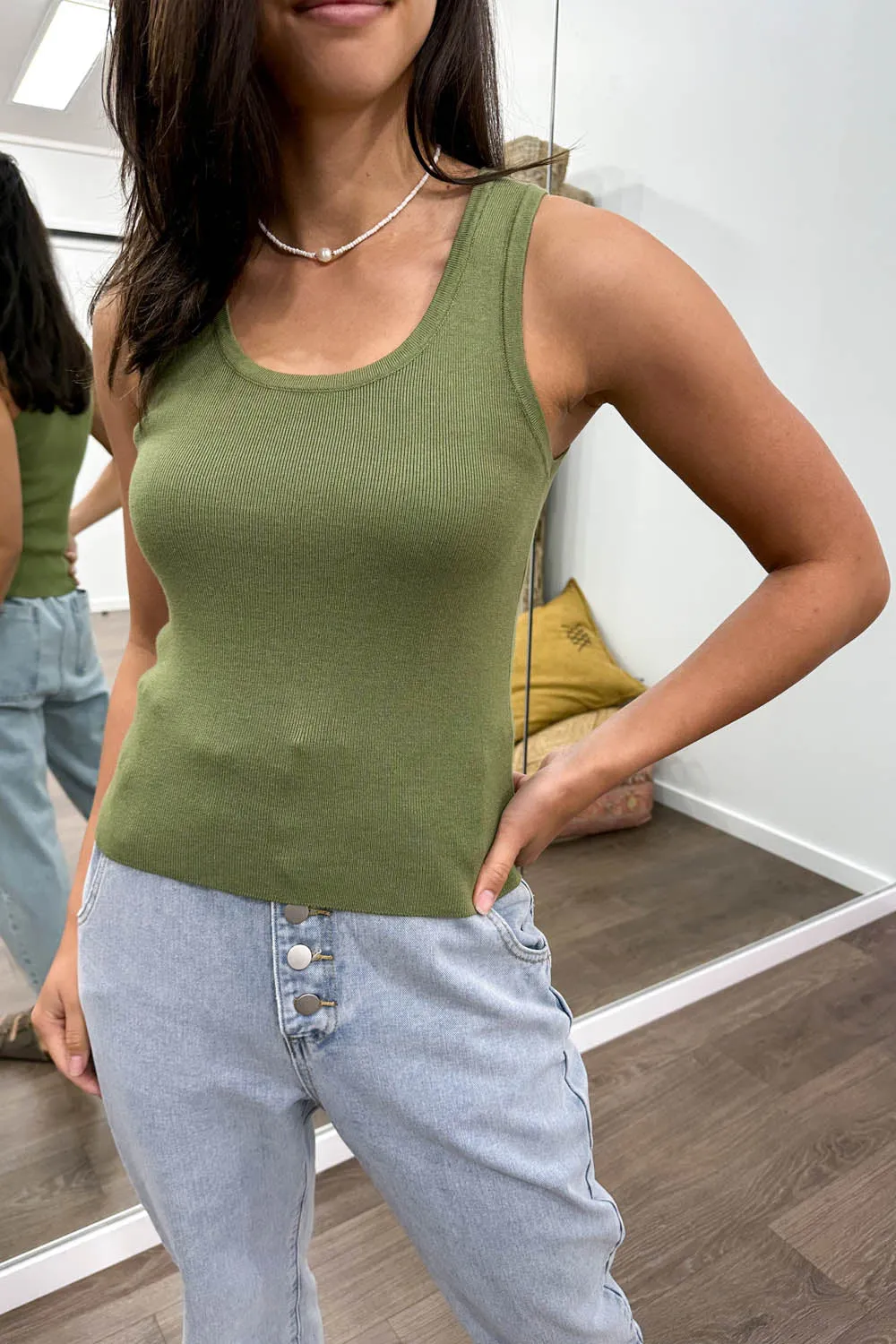 Scoop Neck Tank