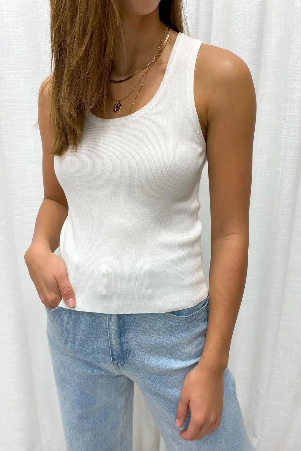 Scoop Neck Tank