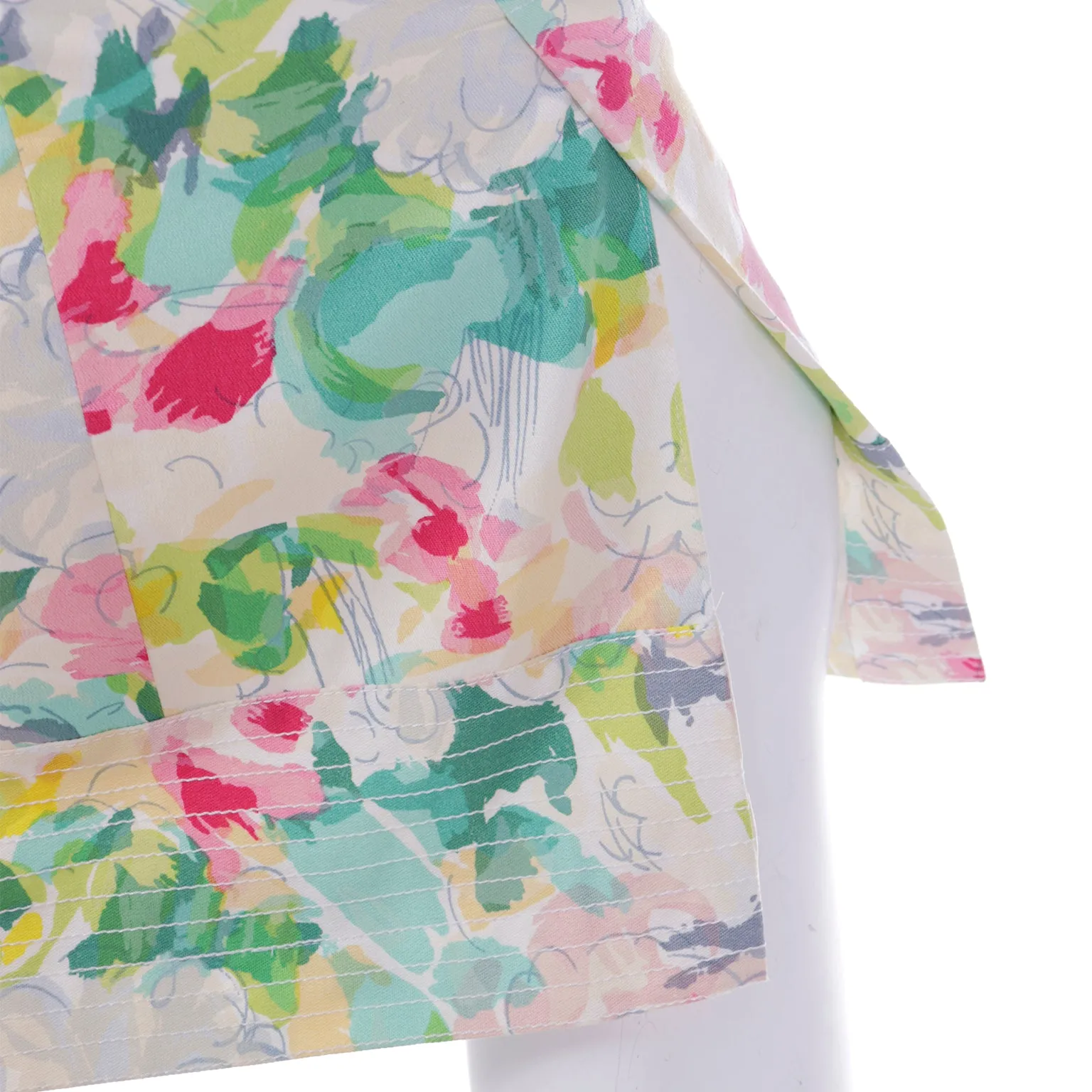 S/S 2005 John Galliano Pastel Floral Sleeveless Dress