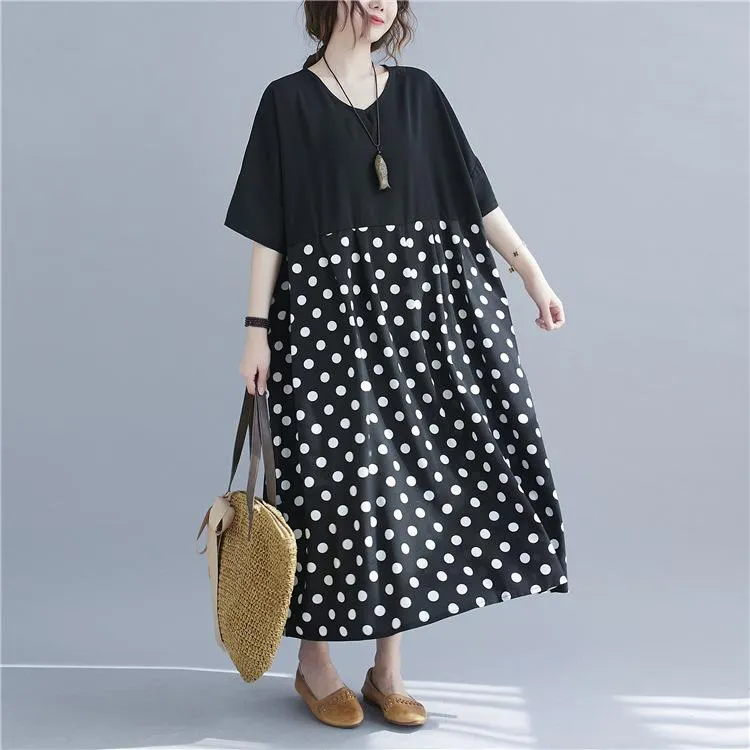 Summer Plus Sizes Linen Loose Cozy Dresses