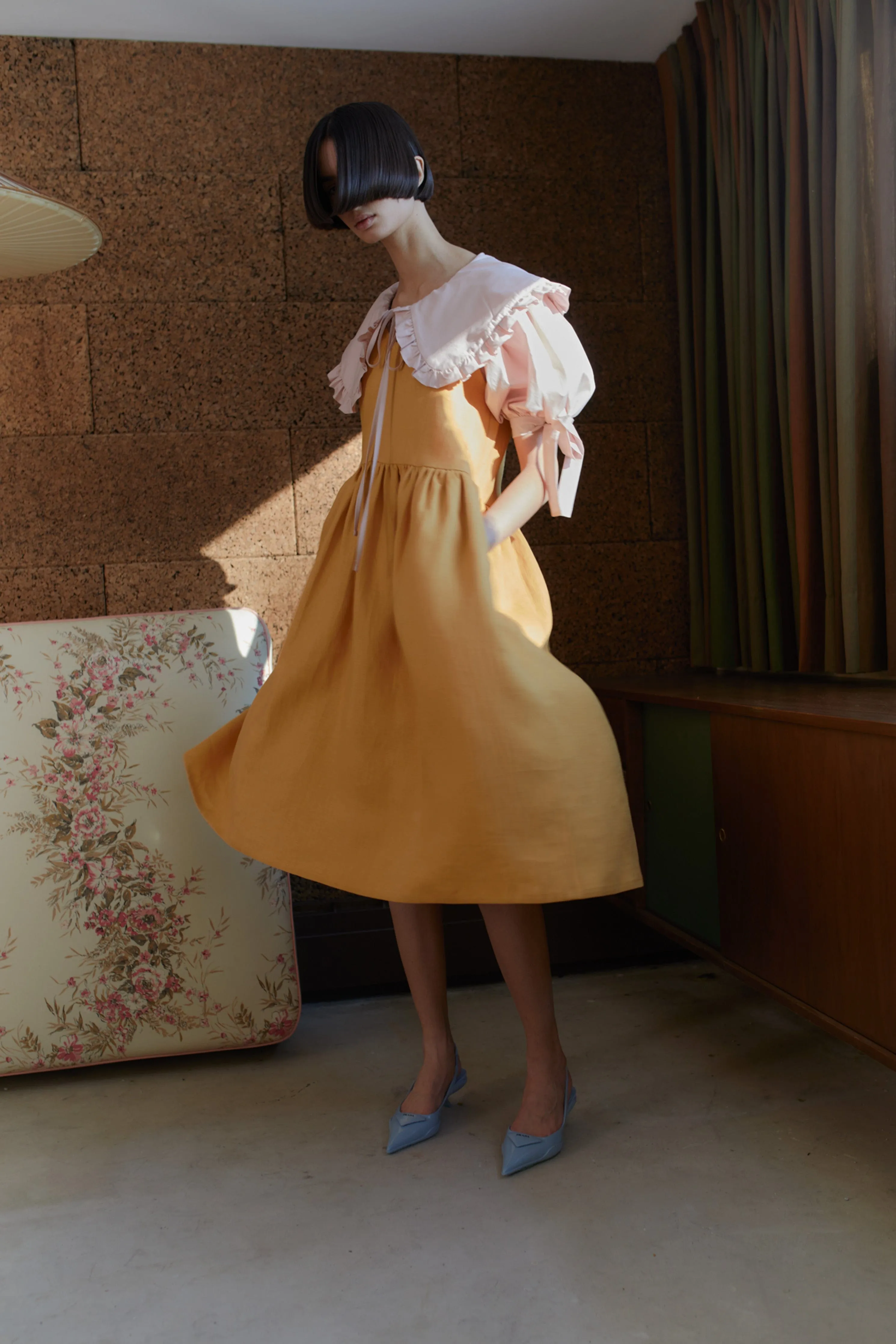 Sunshine Linen Bunni Dress