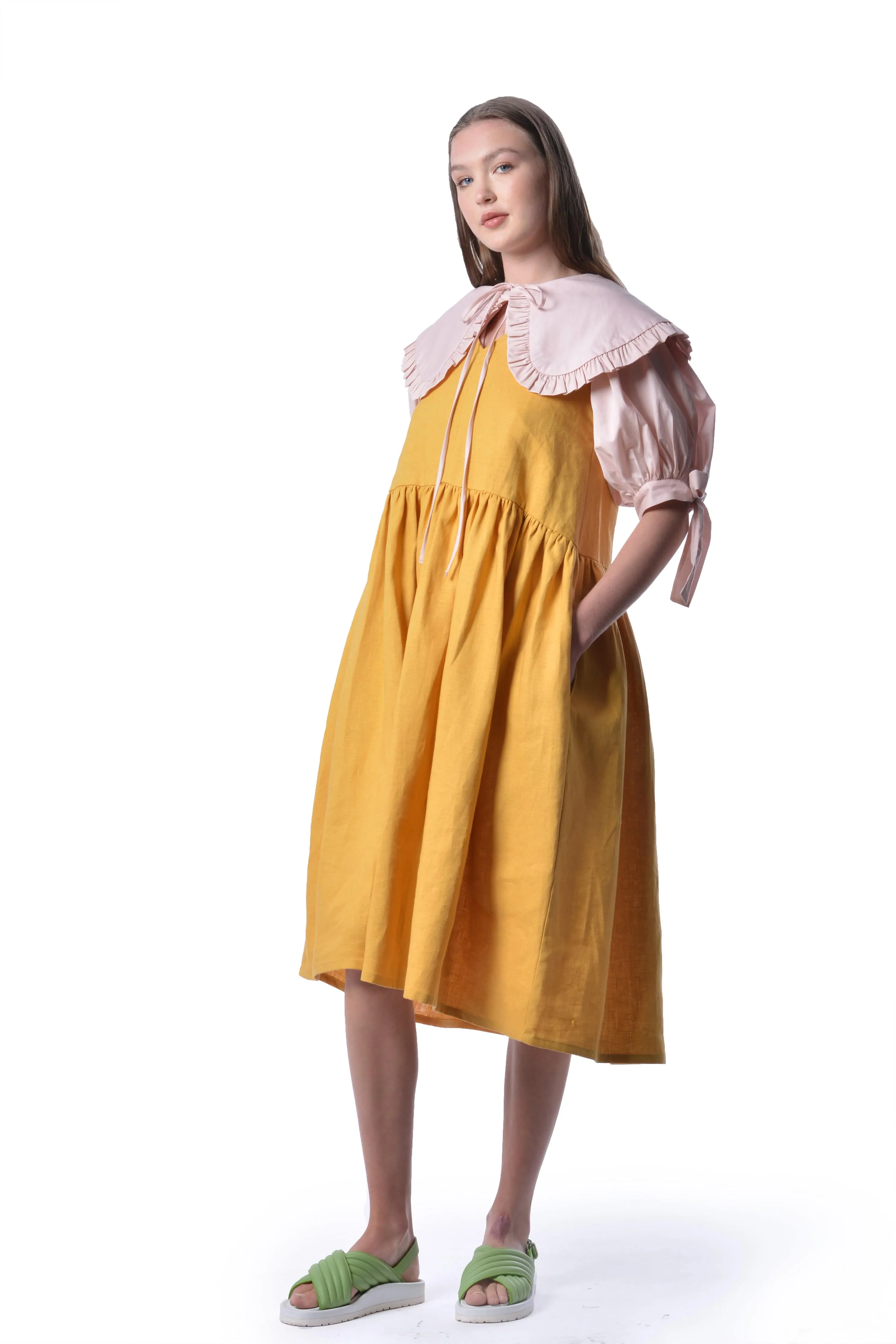 Sunshine Linen Bunni Dress