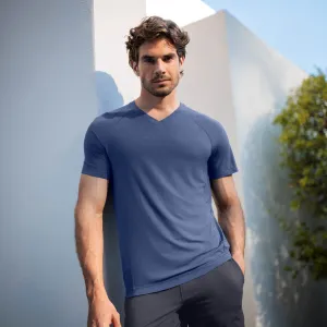 T-Shirt mit V-Ausschnitt — NATTCOOL™